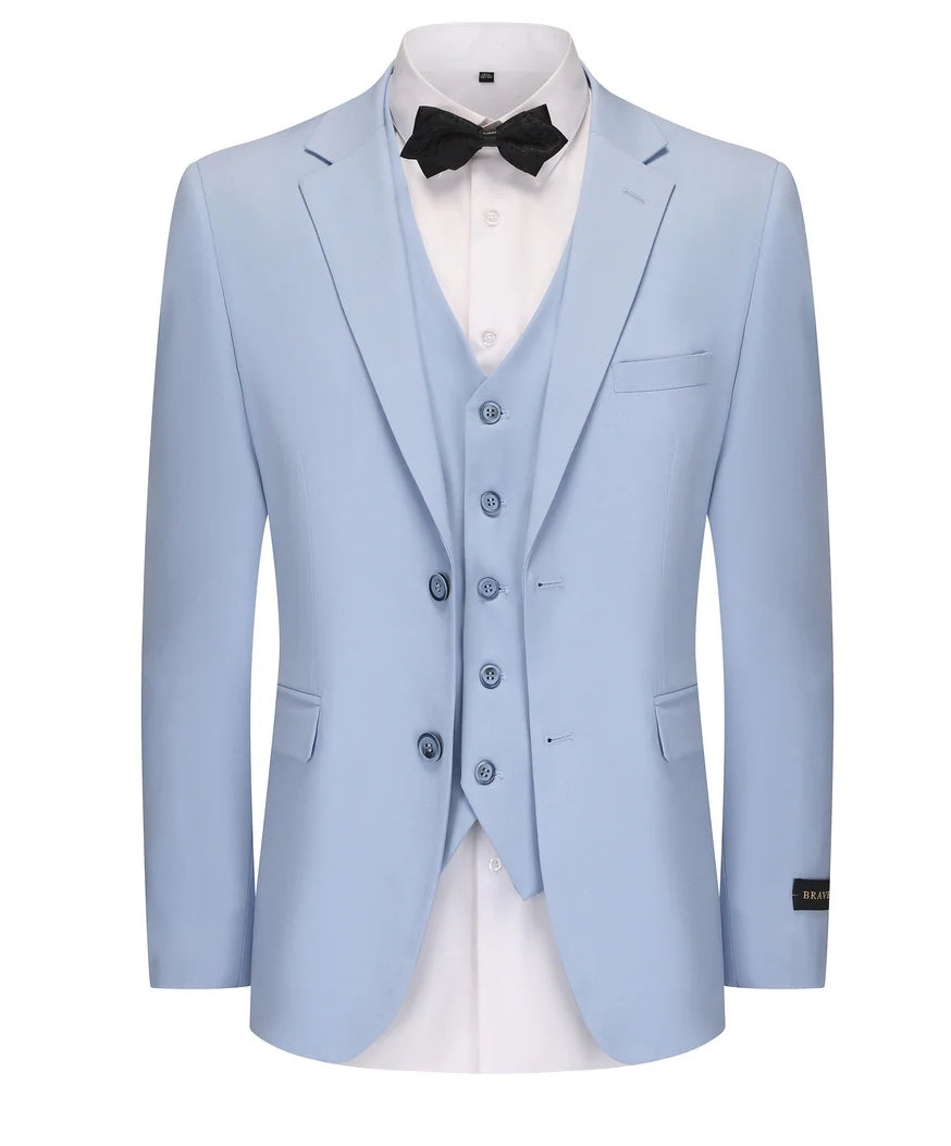 Sky Blue Classic Suit