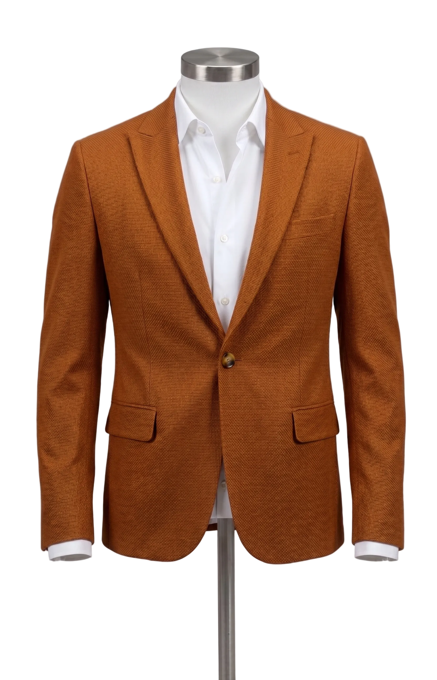 ARZEL Cognac Slim Blazer