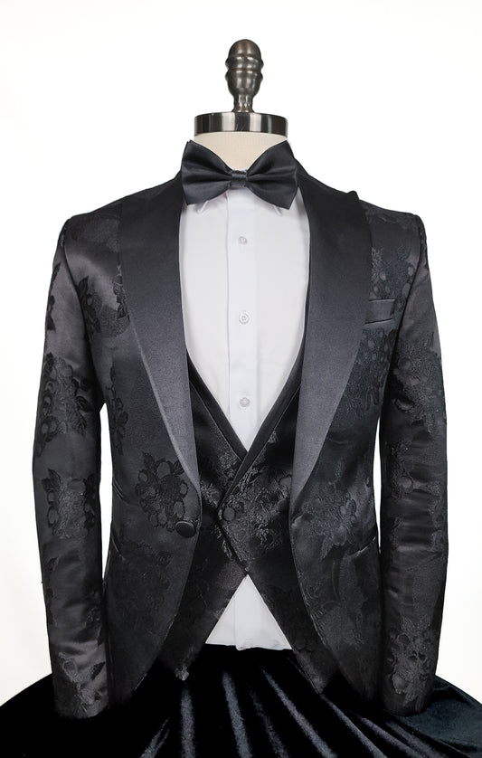 Onyx Floral Tuxedo