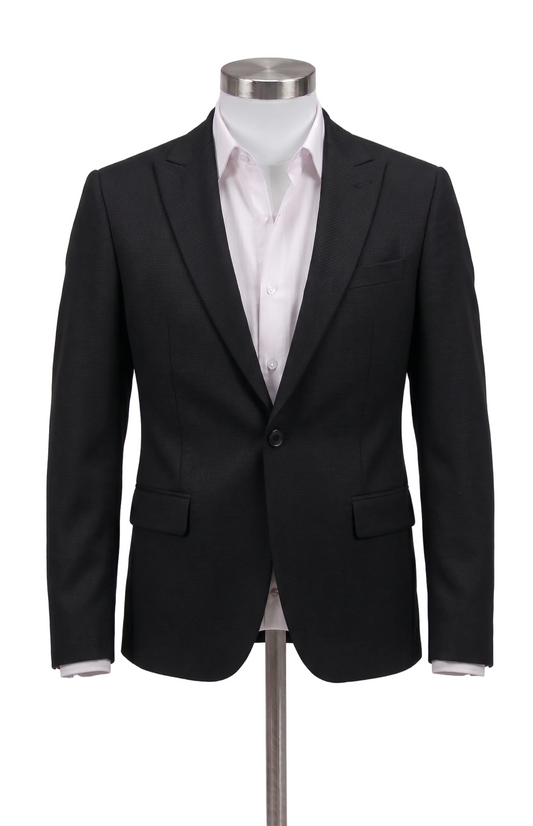 ARZEL Black Slim Blazer
