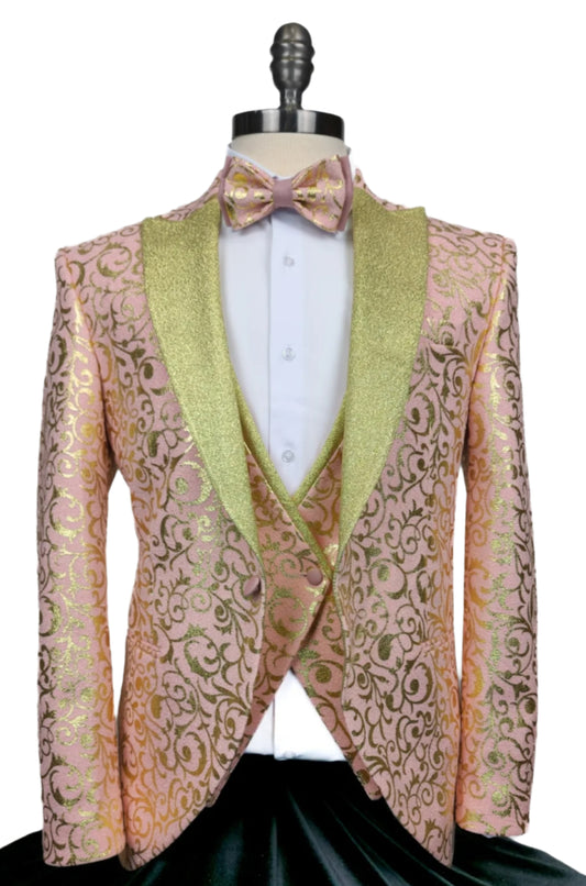 Regal Rose Gold Tuxedo