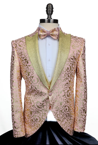 Regal Rose Gold Tuxedo