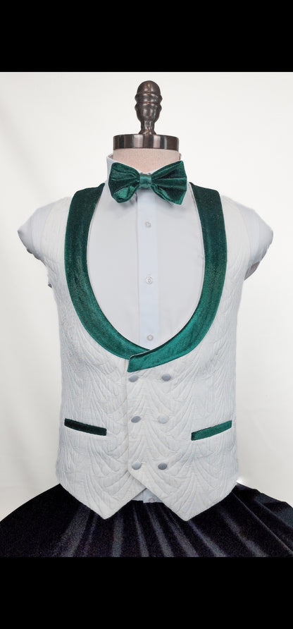 Green Velvet Lapel Tuxedo