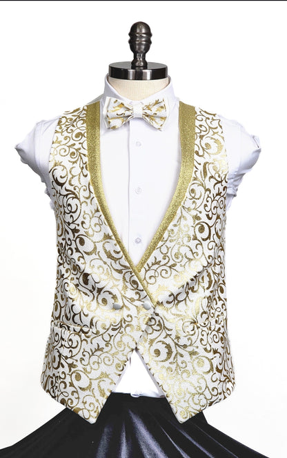 The Imperial Gold & White Tuxedo