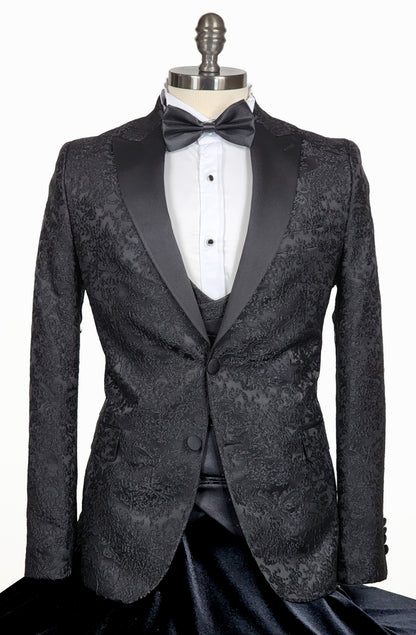 Onyx Embossed Tuxedo