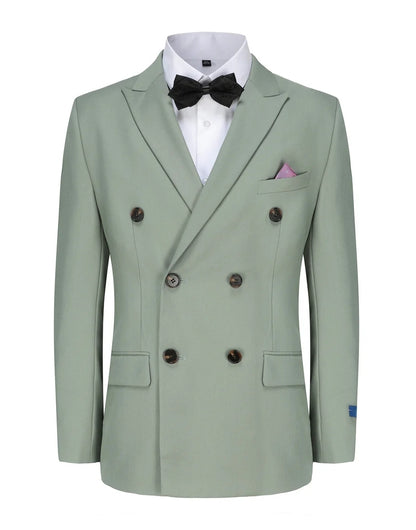 GV Sage Double Breasted Suit