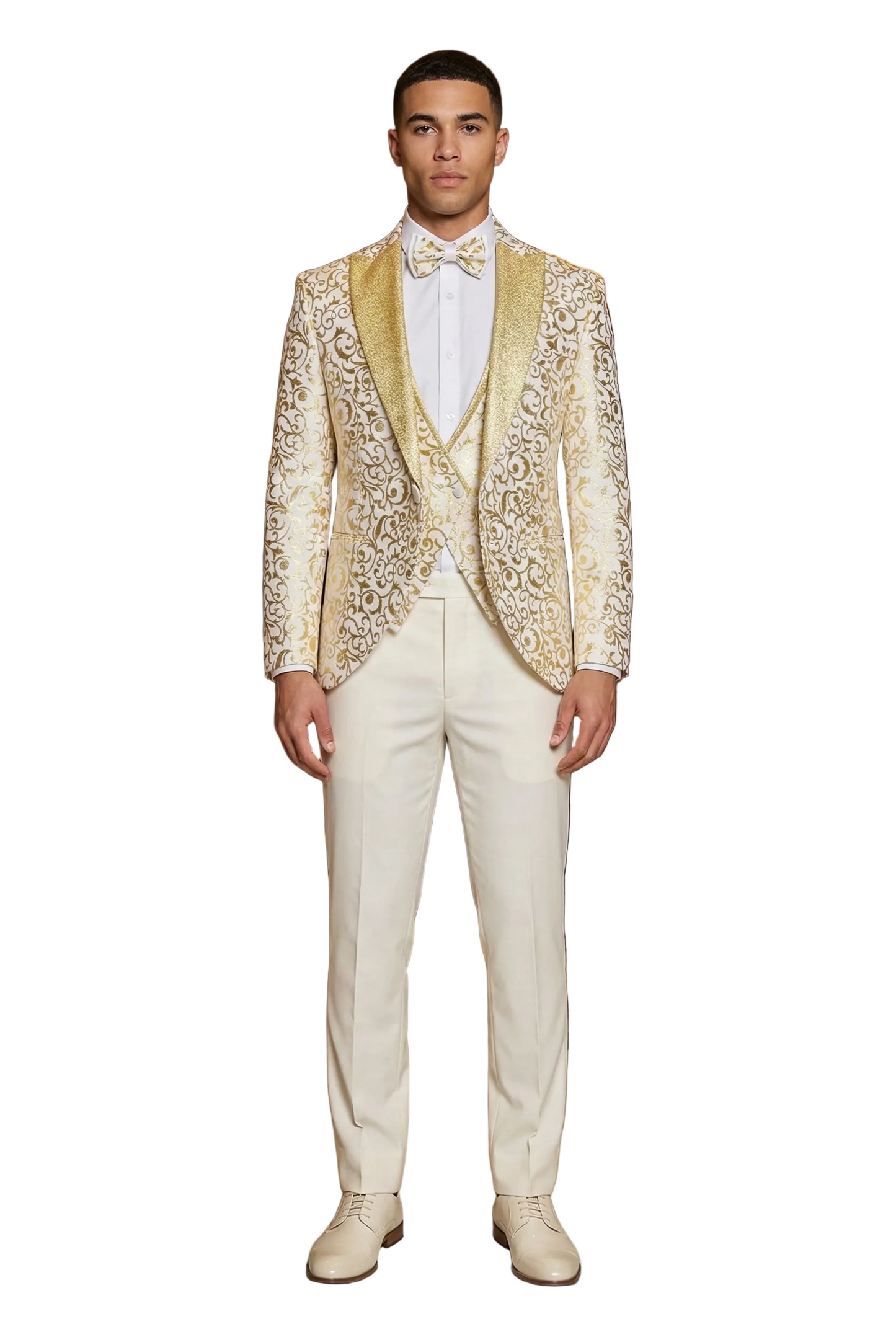 The Imperial Gold & White Tuxedo 36 The Imperial Gold & White Tuxedo 36
